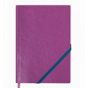 Блокнот діловий LOLLIPOP, L2U, А5, 96 арк., клітинка, бузковий, шт.шкіра ( BM.295103-10 )