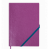 Блокнот діловий LOLLIPOP, L2U, А5, 96 арк., клітинка, бузковий, шт.шкіра ( BM.295103-10 )