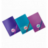 Блокнот діловий LOLLIPOP, L2U, А5, 96 арк., клітинка, бузковий, шт.шкіра ( BM.295103-10 )