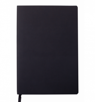 Блокнот деловой TOUCH ME, L2U, А5, 96 л., клетка, черный, иск.кожа ( BM.295102-01 )