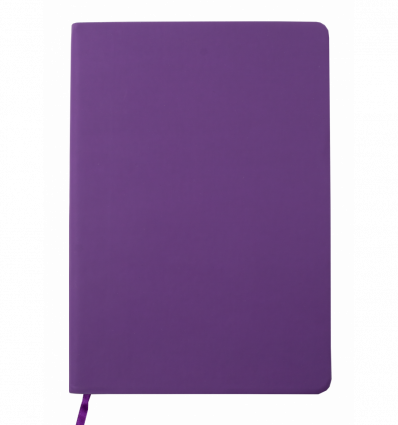 Блокнот деловой TOUCH ME, L2U, А5, 96 л., клетка, фиолетовый, иск.кожа ( BM.295102-07 )