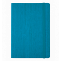 Блокнот діловий COLOR TUNES, А5, 96 арк., клітинка, бірюзовий, шт. шкіра ( BM.295100-06 )