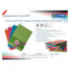 Блокнот діловий LOLLIPOP, L2U, А5, 96 арк., нелінов., блакитний, шт.шкіра ( BM.295003-14 )