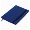 Блокнот діловий BRIEF, L2U, А5, 96 арк., нелінов., синій, шт.шкіра ( BM.295004-02 )
