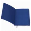 Блокнот діловий BRIEF, L2U, А5, 96 арк., нелінов., синій, шт.шкіра ( BM.295004-02 )