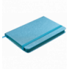 Блокнот діловий INGOT, 95x140мм, 80 арк., клітинка, блакитний
