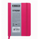 Блокнот діловий STRONG, L2U, 95x140 мм, 80 арк., клітинка, рожевий, шт.шкіра