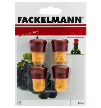 Пробка для пляшки Fackelmann 4шт