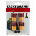 Пробка для пляшки Fackelmann 4шт