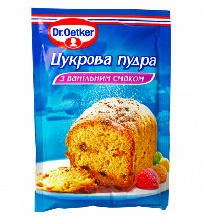 Пудра сахарная Dr. Oetker с ванильным вкусом 80г