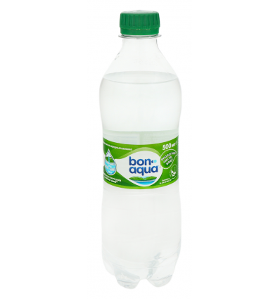 Вода Bonaqua питна слабогазована 0.5л