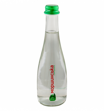Вода мінеральна Моршинська слабогазована 0,33л скляна пляшка