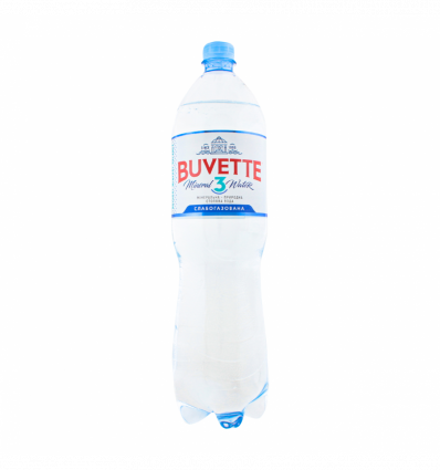 Вода мінеральна Buvette Вітал слабогазована 1,5л*6