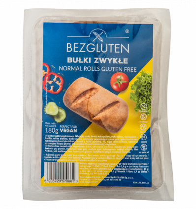 Булочки Bezgluten Без глютену 180г