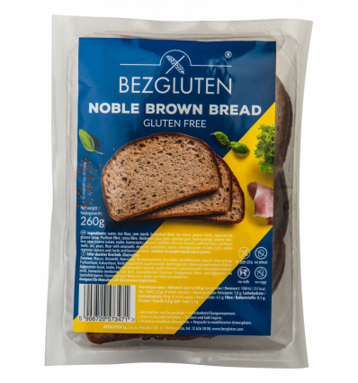 Хлеб Bezgluten темный 260г