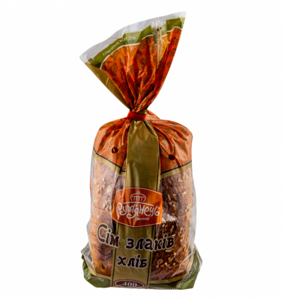 Хліб Рум`янець Сім злаків нарізаний скибками 400г