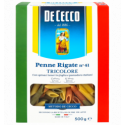 Макаронные изделия De Cecco Penne Rigate tricolore 500г