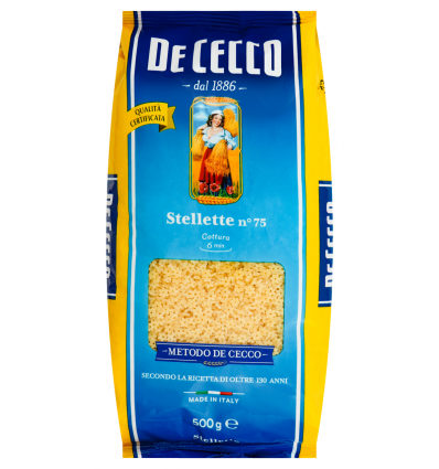 Макаронные изделия De Cecco Stellete 500г