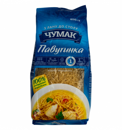 Макарони Чумак Павутинка 400г