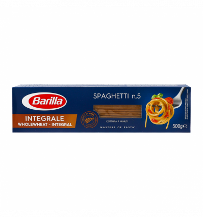 Макаронные изделия Barilla Spaghetti 5 цельнозерновые 500г