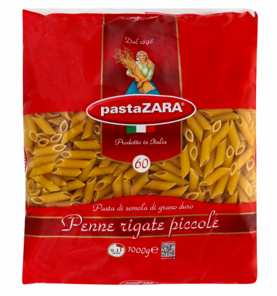 Изделия макаронные Pasta ZARA Penne rigate piccole 1000г
