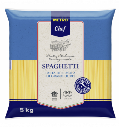 Изделия макаронные Horeca Select Spaghetti из твердых сортов пшеницы 5кг