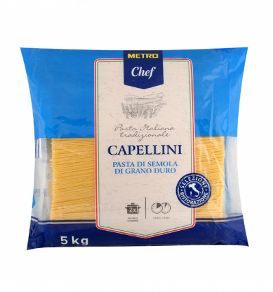 Макарони Horeca Select capellini з твердих сорт пшениці 5кг