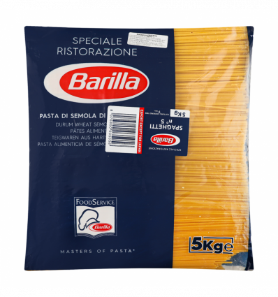 Изделия макаронные Barilla Spaghetti 5кг