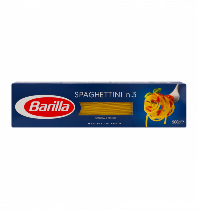 Макарони Barilla spaghettini n.3 500г