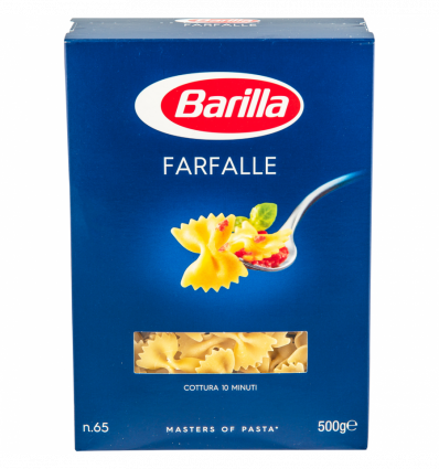 Изделия макаронные Barilla Farfalle 500г