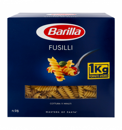 Макарони Barilla Fusilli з твердих сортів пшениці 1000г