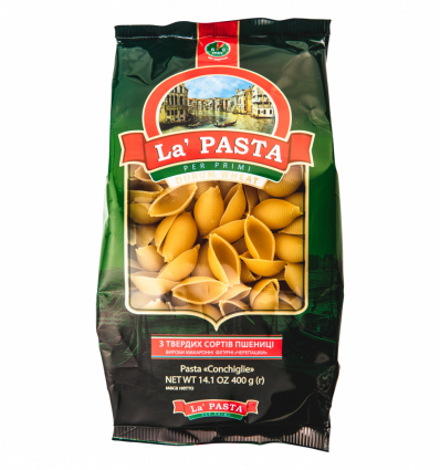 Изделия макаронные La Pasta Черепашки фигурные 400г