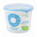 Сметана Organic Milk органическая термостатная 15% 270г