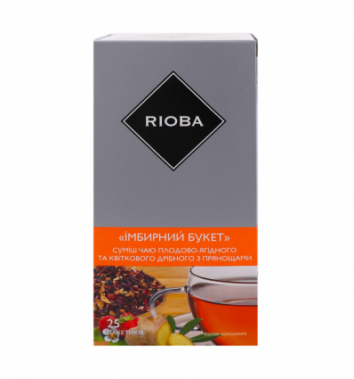 Чай Rioba Имбирный букет 25x2г/уп