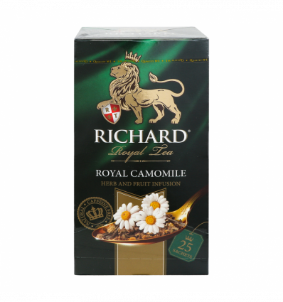 Чай Richard Royal camomile фруктово-травяной 25*1,5г/уп