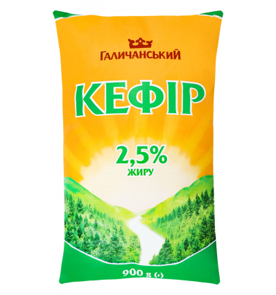 Кефир Галичанський 2,5% 900г