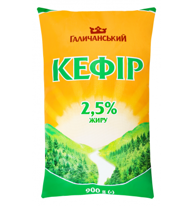 Кефір Галичанський 2,5% 900г