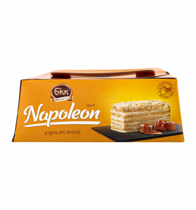 Торт БКК Napoleon карамельний 700г