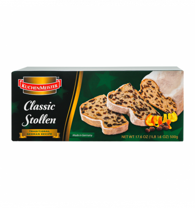 Пирог KuchenMeister Classic Stollen рождественский 500г