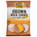 Чіпси Rice Up! рисові з просом і соняшниковим насінням 60гр