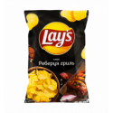 Чіпси картопляні Lay's зі смаком ребер гриль 133г