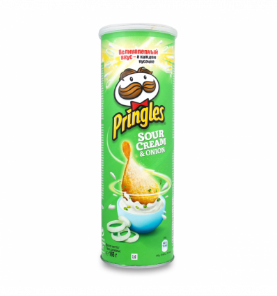 Чипси Pringles картопляні сметана та цибуля 165г