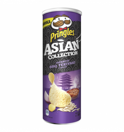 Чипсы Pringles рисовые BBQ терияки 160г