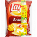 Чіпси Lay`s картопляні зі смаком бекону 133г