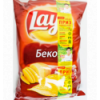 Чіпси Lay`s картопляні зі смаком бекону 133г