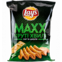 Чіпси Lay`s Maxx картопляні зі смаком сиру та цибулі 120г