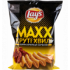 Чипсы Lay`s Maxx картофельные вкус куриных крыл барбекю 120г