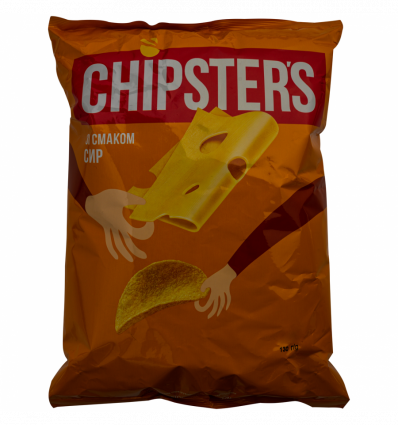 Чипси Flint Chipster`s картопляні зі смаком сиру 130г