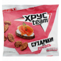 Сухарики ХрусTeam зі смаком лосося 110г