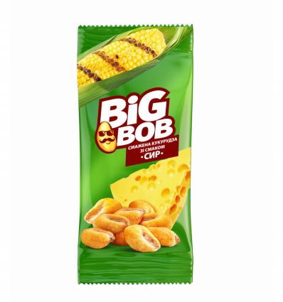 Кукурудза Big Bob смажена зі смаком Сиру 60гр